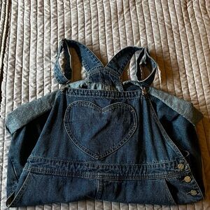 Shiny by Nature Heart Overalls